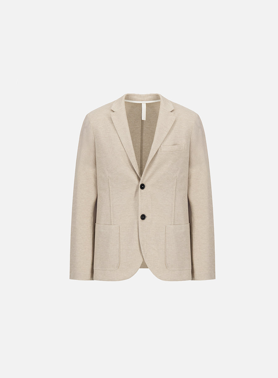 Blazer honeycomb crafted with Loro Piana fabric