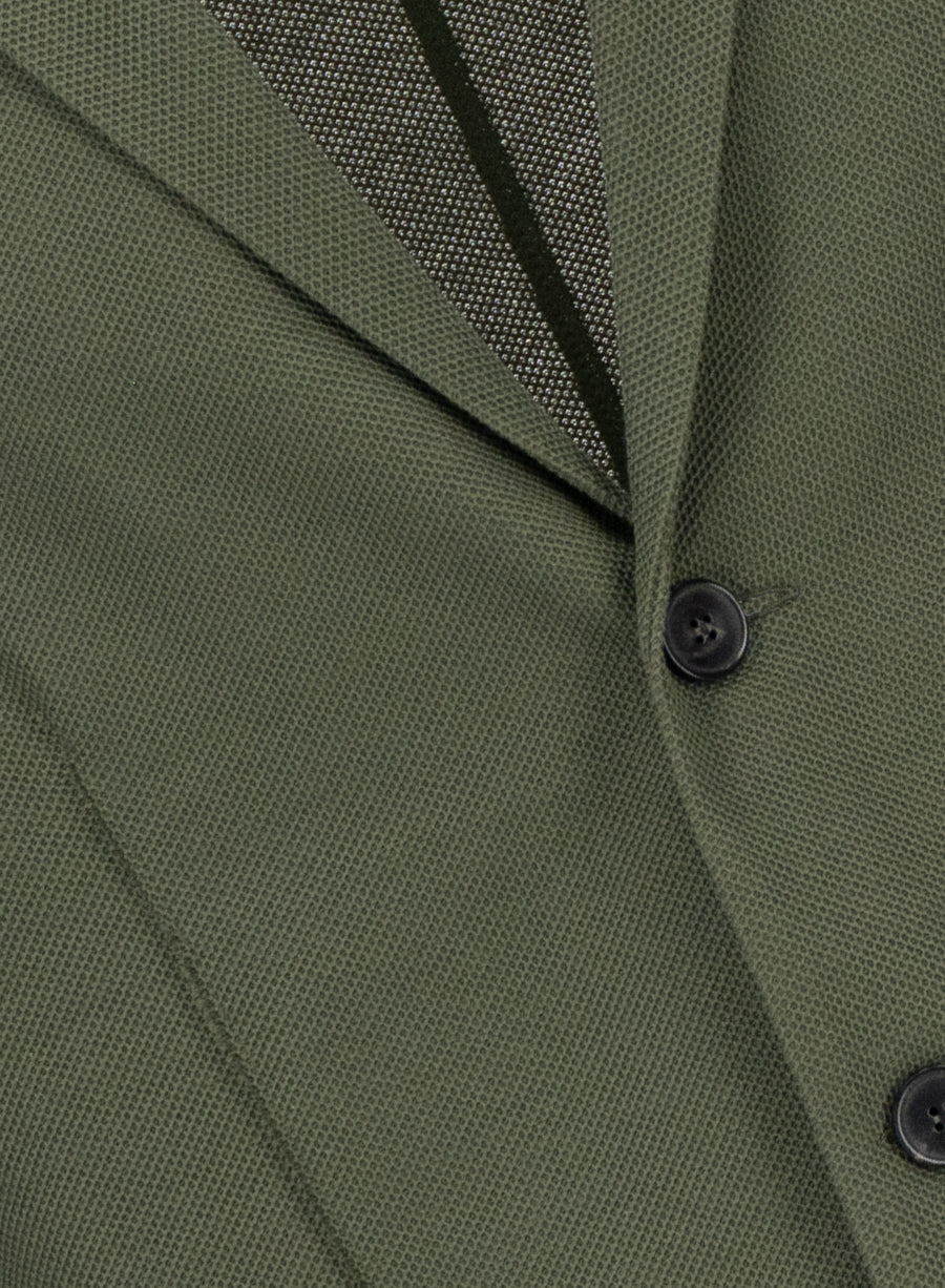 Blazer honeycomb crafted with Loro Piana fabric