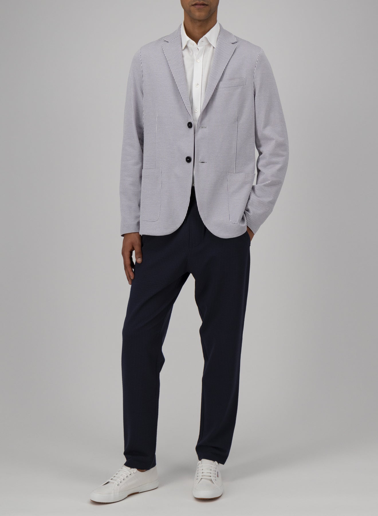 2b. blazer coolmax seersucker