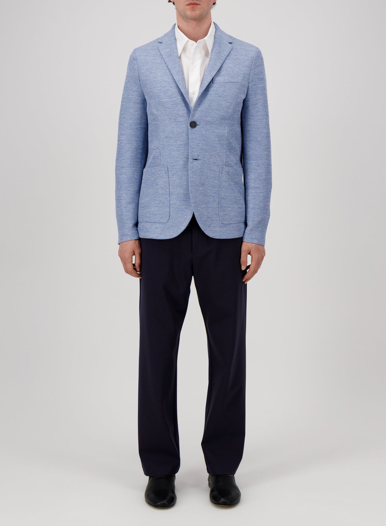 Blazer linen honeycomb