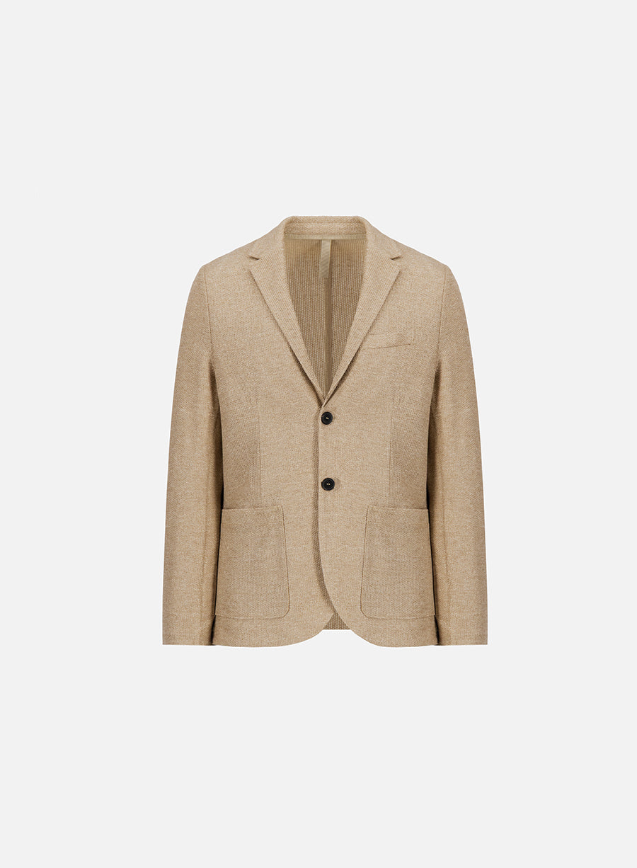 Blazer linen honeycomb