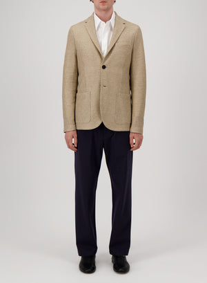 Blazer linen honeycomb