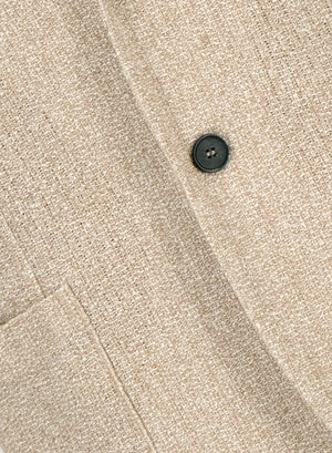 Blazer bicolour frisé