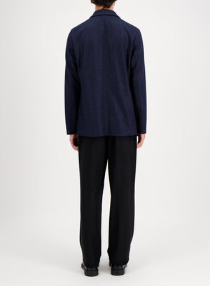 travel blazer flannel cashmere crafted with Loro Piana fabric