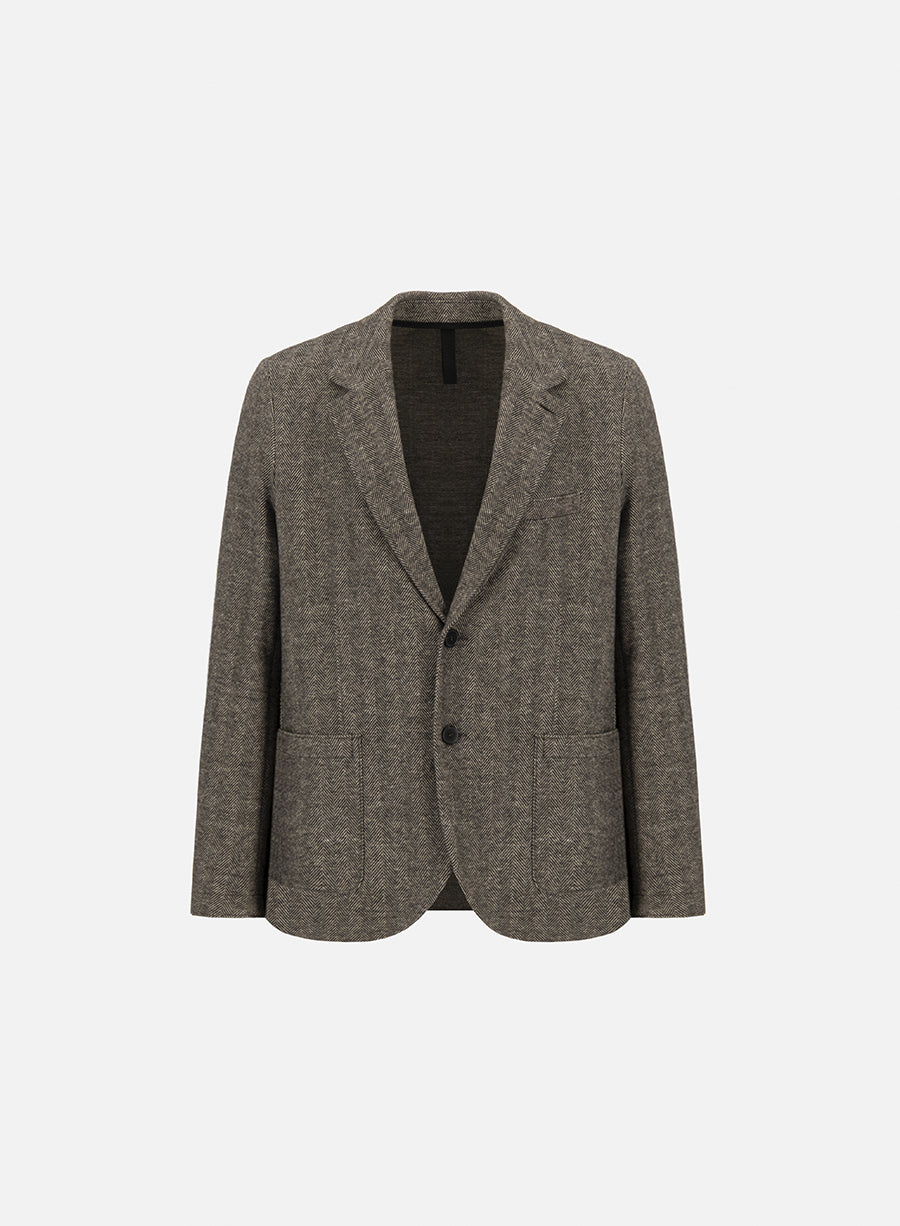 Travel blazer patterned moleskin