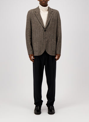 Travel blazer patterned moleskin