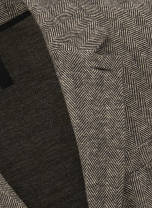 Travel blazer patterned moleskin