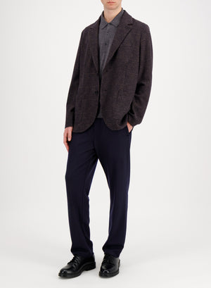 Travel blazer patterned moleskin