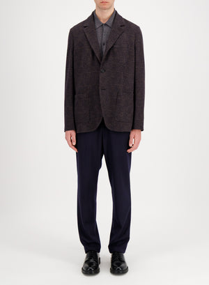 Travel blazer patterned moleskin