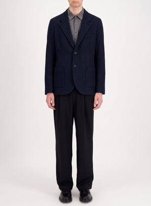 Travel blazer superfine merino
