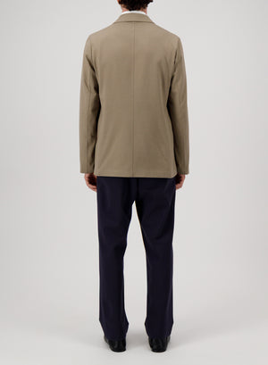 travel blazer cotton jersey