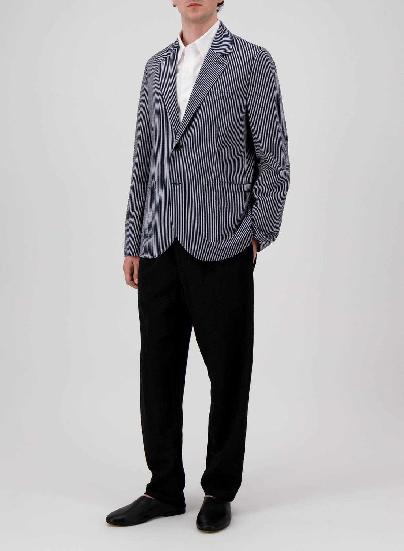 travel blazer coolmax seersucker