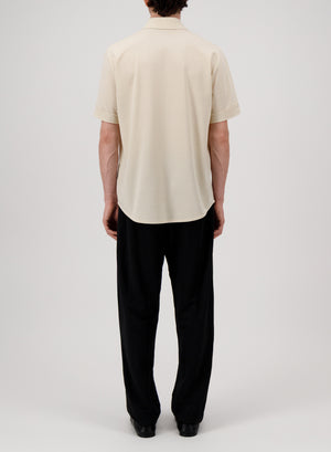 Men summer shirt coolmax seersucker