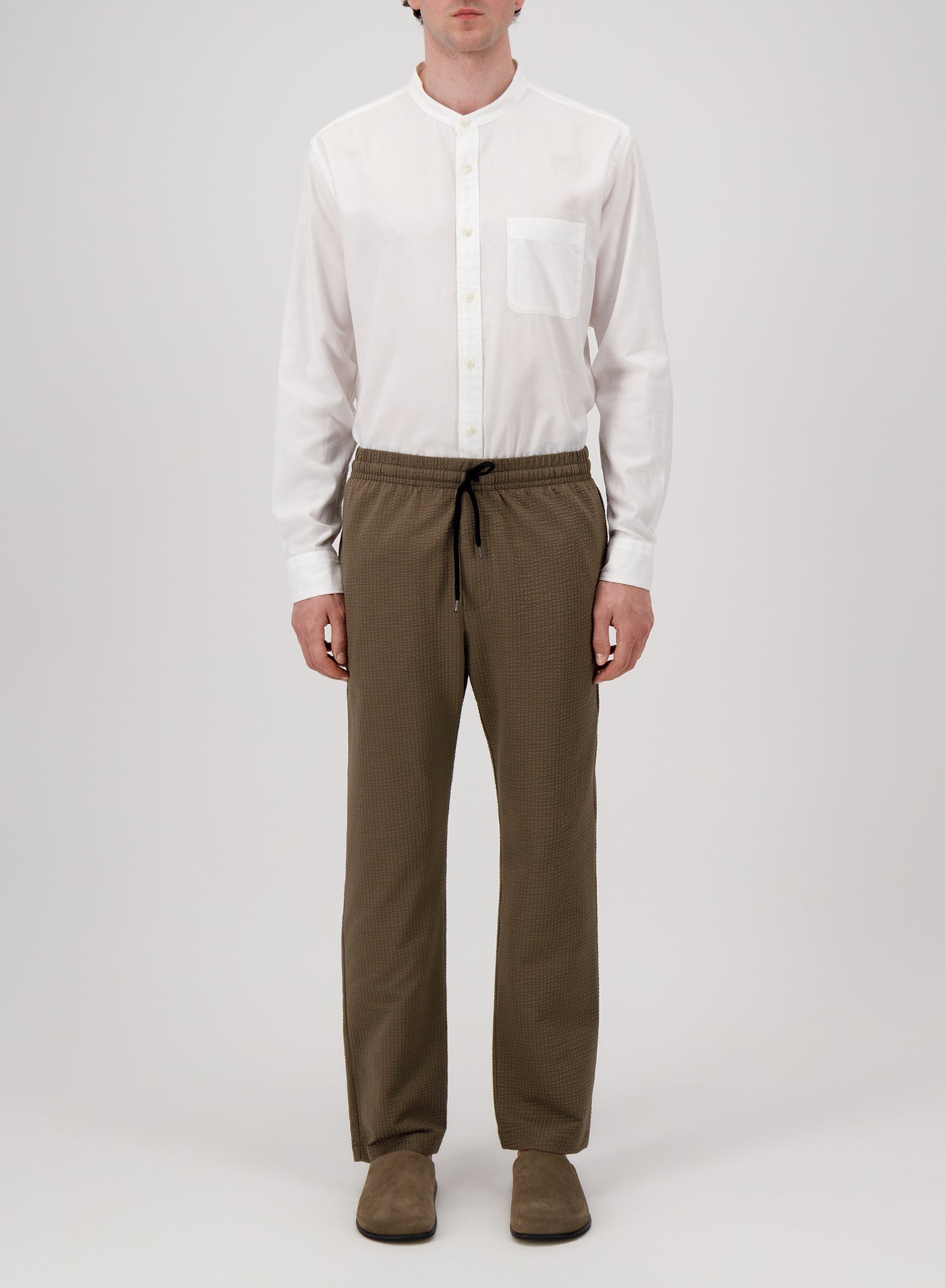 Jogging trousers coolmax seersucker