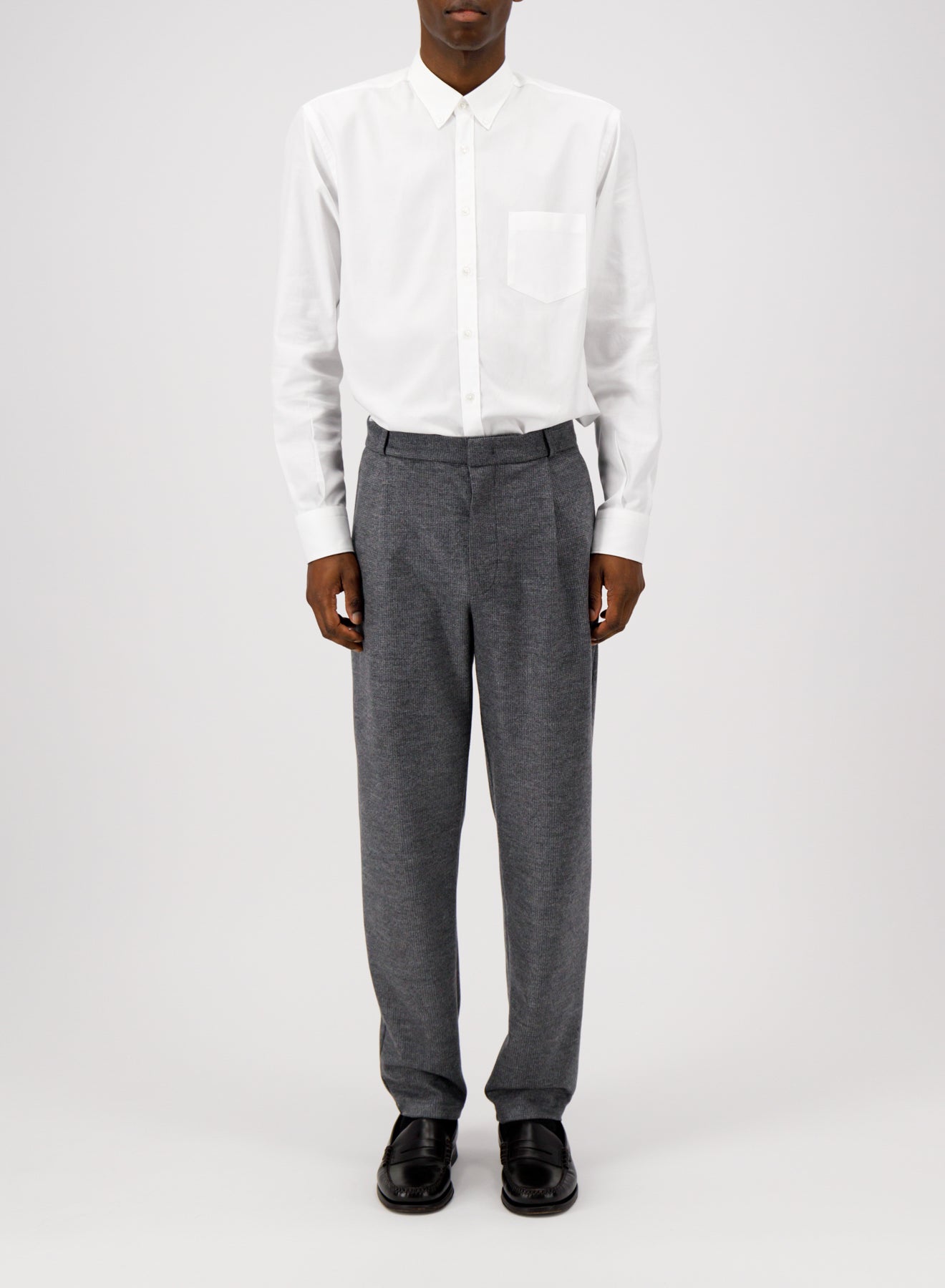 Pleated trousers Vitale Barberis houndstooth