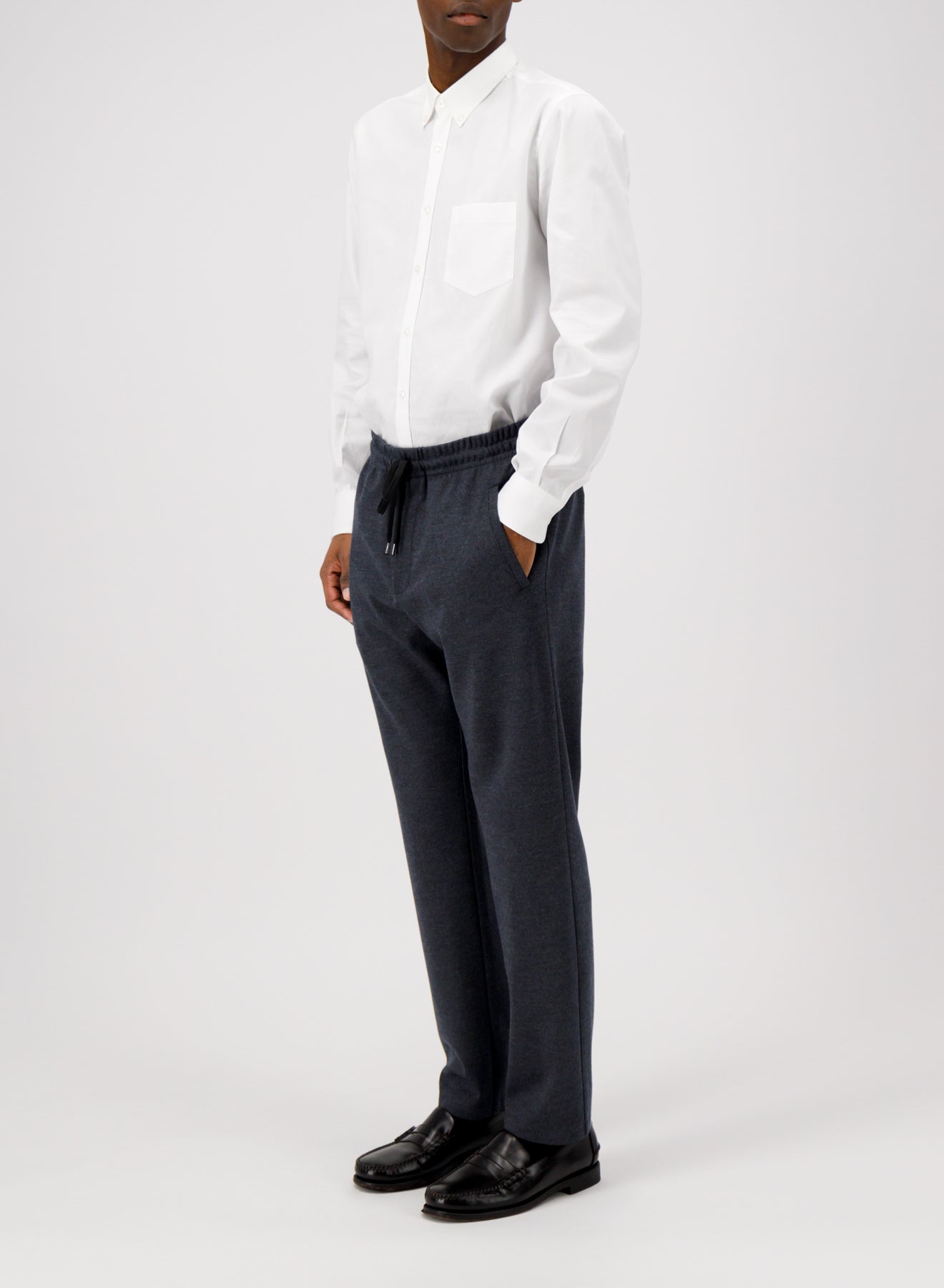 Jogging trousers superfine merino