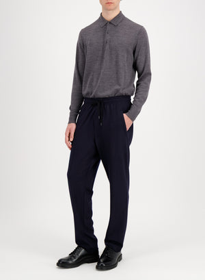 Jogging trousers superfine merino