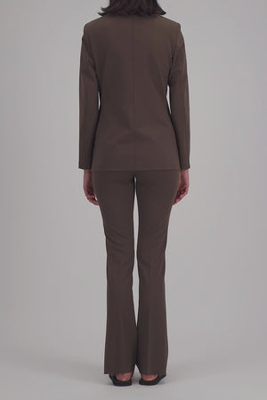 Safari jacket in techno viscose