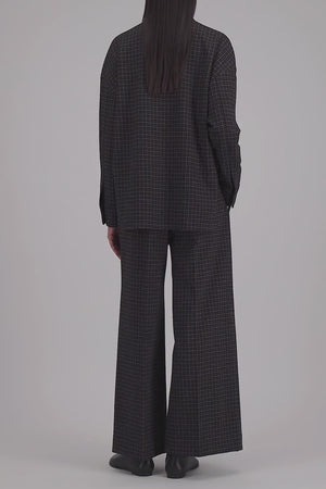 Oversized shirt tattersall