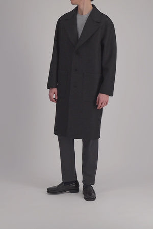 Greatcoat pressed wool