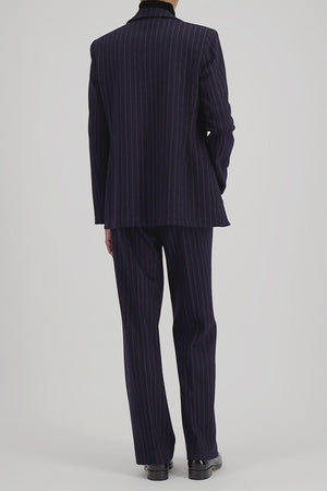 Boyfriend blazer in pinstripe