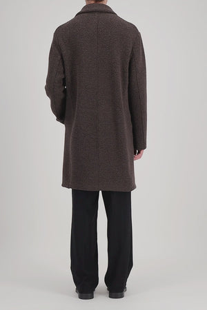 Mac coat in bouclé