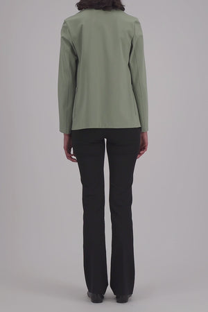 Boyfriend blazer in techno viscose