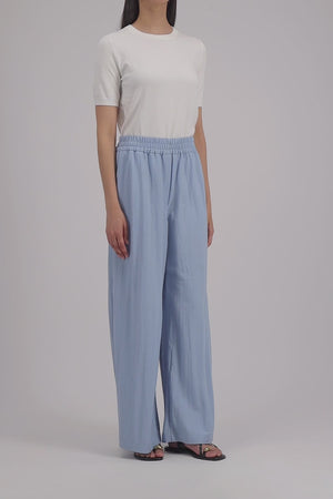 Palazzo jogging trousers rayon