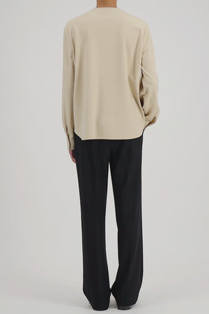 Shirt in superfine merino