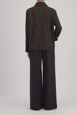 Chore jacket crafted with Loro Piana fabric