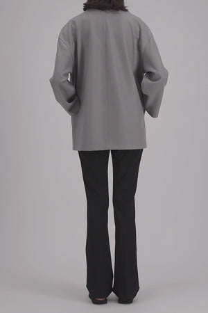 Cardigan light pressed wool