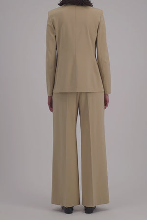 Blazer with shoulder pads techno viscose