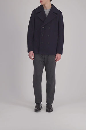 Peacoat bouclé