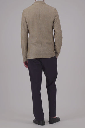 Blazer linen honeycomb