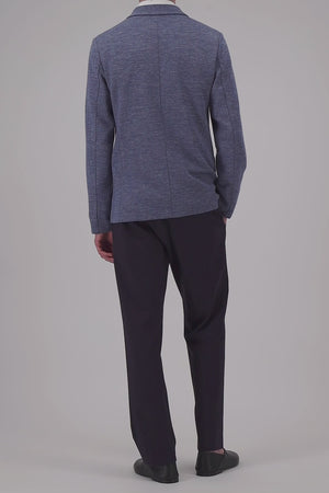 Blazer herringbone crafted with Loro Piana fabric
