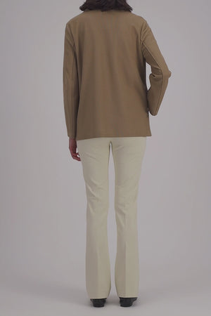 overshirt honeycomb crafted with Loro Piana fabric