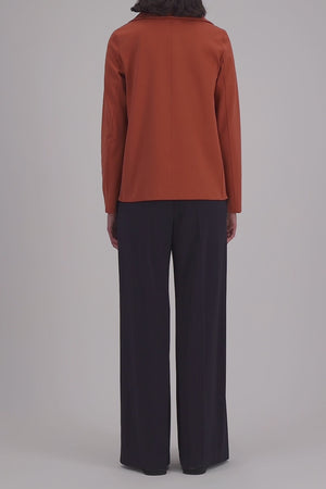 Peacoat diagonal crafted with Loro Piana fabric