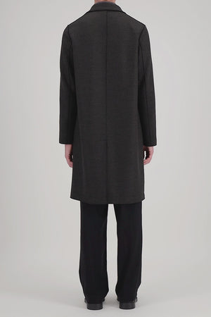 Overcoat jacquard