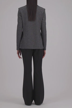 Blazer Vitale Barberis donegal in houndstooth