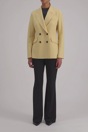 Tailored blazer light pressed wool