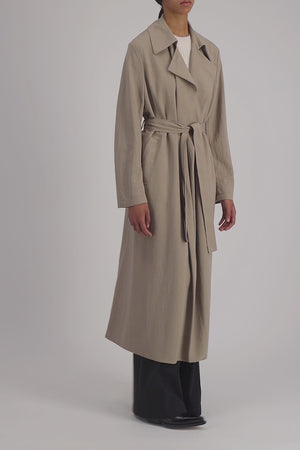 Long trench rayon