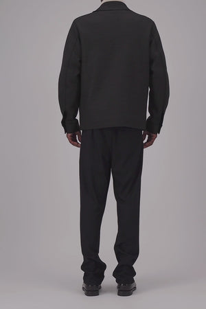 Coach jacket in jacquard