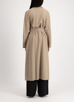 Long trench rayon